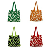 Large Capacity Flower Tote Bag for Daily Work