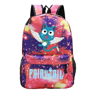 Fairy Tail Backpack Children's Boys Girls School Gift Rucksack Laptop Bag