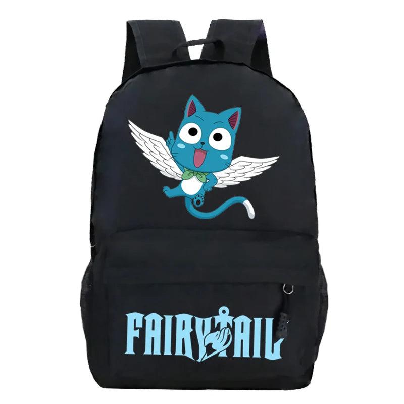 Fairy Tail Backpack Children's Boys Girls School Gift Rucksack Laptop Bag