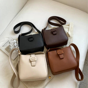 Casual Crossbody Bag Soft Leather Tote Shoulder Satchel Woman Totes