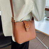 Casual Crossbody Bag Soft Leather Tote Shoulder Satchel Woman Totes