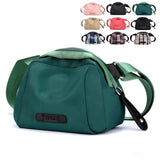 Women Nylon Multi-function Shoulder Bag Waist Pack Handbag