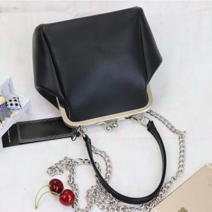Vintage Handbag Women's Shoulder Messenger Bag Mini Clip Bag