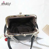 Vintage Handbag Women's Shoulder Messenger Bag Mini Clip Bag