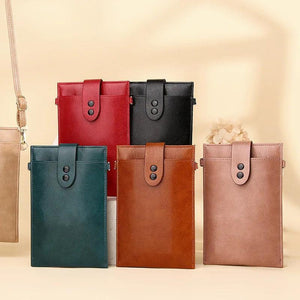 Retro Vertical Mini Shoulder Bag