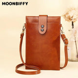 Retro Vertical Mini Shoulder Bag