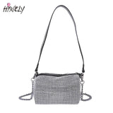 Rhinestone Evening Bag Shoulder Handbags Wedding Party Totes