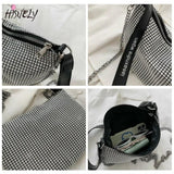 Rhinestone Evening Bag Shoulder Handbags Wedding Party Totes