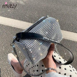 Rhinestone Evening Bag Shoulder Handbags Wedding Party Totes