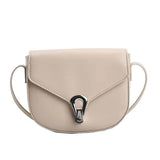 Green Messenger Bags for Woman Small Vintage Saddle Shoulder Purses