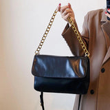 Vintage Crossbody Bag Chain Square Tote Sling Purse Shoulder Handbag