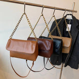 Vintage Crossbody Bag Chain Square Tote Sling Purse Shoulder Handbag