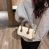 Classic Barrel Clutch Purse Crossbody Shoulder Bag for Women