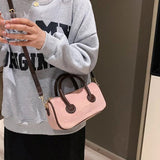 Classic Barrel Clutch Purse Crossbody Shoulder Bag for Women