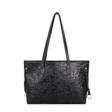 Women Bag Korea Japan Large Capacity Shoulder Bag Female PU Underarm Tote Handba