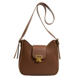 Soft Leather Bucket Bag Woman Crossbody Satchel Shoulder Tote Casual Female Bag