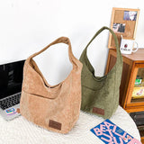 Casual Canvas Shoulder Bag Women Girls School Large Capacity Handba