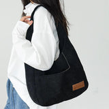 Casual Canvas Shoulder Bag Women Girls School Large Capacity Handba