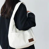 Casual Canvas Shoulder Bag Women Girls School Large Capacity Handba