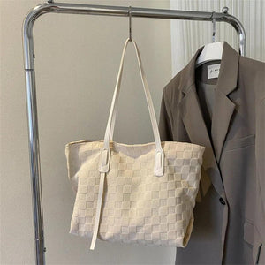 Large Capacity Women's Handbag High-Cloth Tote