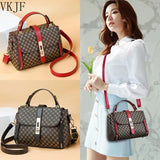 Square Bag with Letter Printing & Cover Lock