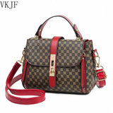 Square Bag with Letter Printing & Cover Lock