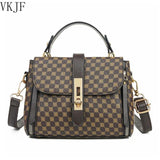 Square Bag with Letter Printing & Cover Lock