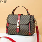 Square Bag with Letter Printing & Cover Lock