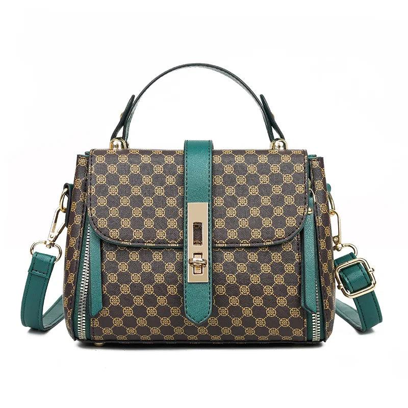 Square Bag with Letter Printing & Cover Lock