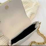 Women's Crossbody Bags PU Leather Quilted Small Square Bags