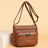 Soft Leather Shoulder Bag Women Handbag Crossbody Messenger Bag