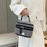 Women Small Shoulder Bag Zipper Crossbody Handbag Diamond Studded Mini Bag