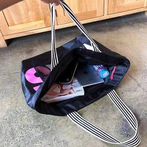 Large Capacity Nylon Women Shoulder Bag Waterproof Ladies Handbag Tote