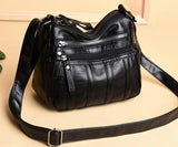 Small Leather Crossbody Shoulder Bag for Women