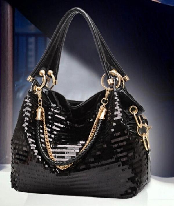 X-Online Blingbling Tote Lady Shoulder Bag