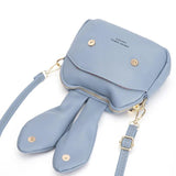 Mini Rabbit Ear Bucket Bag Single Shoulder Handbag for Girls