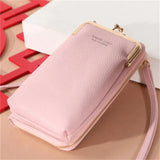 Women Mini PU Leather Crossbody Bag Shoulder Messenger Bag Clutch Purse Handbag