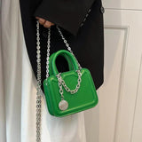 Chain PU Leather Shoulder Bags for Women Handbags and Purse