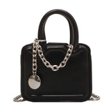 Chain PU Leather Shoulder Bags for Women Handbags and Purse