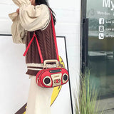 Funny Style Women's Shoulder Bags Purses Crossbody Bag Small Clutch Pack Leather