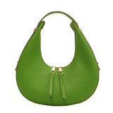Autumn Candy Color Underarm Handbag for Girls