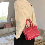 Crocodile Pattern Shoulder Bag Vintage Handbag Mini Purse