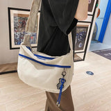 Canvas Crossbody Bag Large Satchel Messenger Handbag