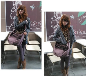 Stacy Bag Canvas Handbag Large Tote for Women