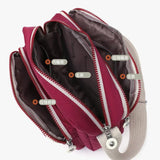 Crossbody Casual Shoulder Bags Nylon Waterproof Handbag Women Multilayer