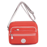 Crossbody Casual Shoulder Bags Nylon Waterproof Handbag Women Multilayer