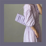 Small Fresh Soft Leather Bag One-Shoulder Underarm Bag