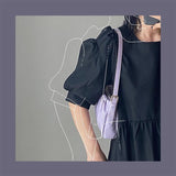 Small Fresh Soft Leather Bag One-Shoulder Underarm Bag