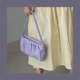 Small Fresh Soft Leather Bag One-Shoulder Underarm Bag