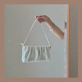 Small Fresh Soft Leather Bag One-Shoulder Underarm Bag